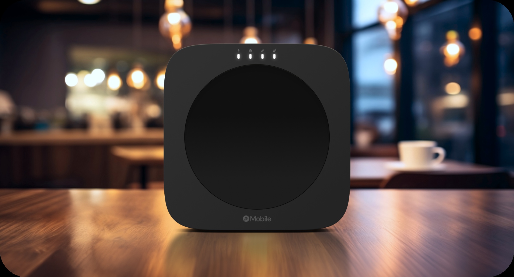 Indoor hotspot equipment mounted in a commercial interior